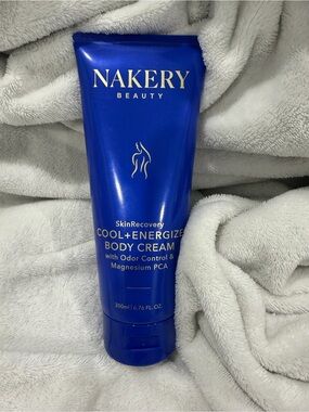 Nakery Beauty SkinRecovery Cool + Energize Body Cream w Odor Control & Magnesium